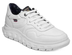 Sneakers Bassa Pelle Bianco