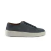 Sneakers Bassa Uomo in Camoscio Jeans