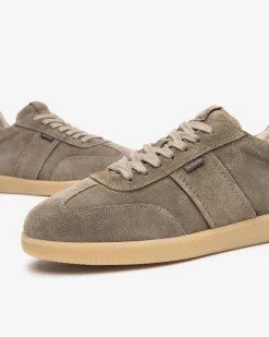Sneakers Bassa Uomo in Camoscio Talpa