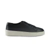Sneakers Bassa Uomo in Pelle Blu