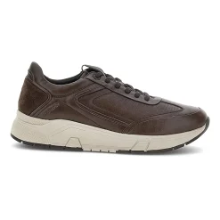 Sneakers Bassa Uomo Pelle Marrone