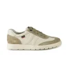 Sneakers Bassa Uomo Pelle Pietra