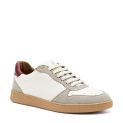 Sneakers Bassa Uomo Pelle Bianco