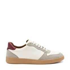 Sneakers Bassa Uomo Pelle Bianco