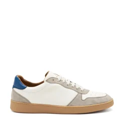 Sneakers Bassa Uomo Pelle Bianco