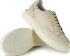 Sneakers Bassa Uomo Pelle Milk