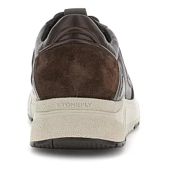 Sneakers Bassa Uomo Pelle Marrone