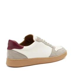 Sneakers Bassa Uomo Pelle Bianco