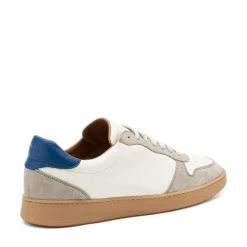 Sneakers Bassa Uomo Pelle Bianco