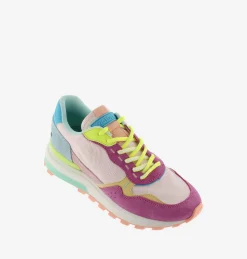 Sneakers Basse Running Donna Multicolor Rosa