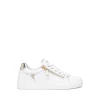 Sneakers Donna Bassa in Pelle Bianca