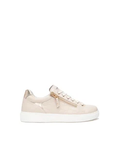 Sneakers Donna Bassa in Pelle Milk