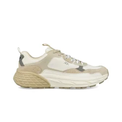 Sneakers Donna Camoscio Multicolor Bianco