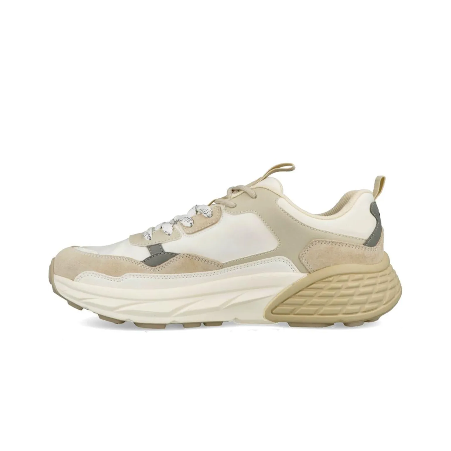 Sneakers Donna Camoscio Multicolor Bianco