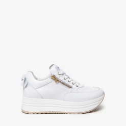 Sneakers Donna in Pelle Bianca