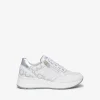 Sneakers Donna in Pelle Bianco