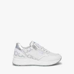 Sneakers Donna in Pelle Bianco
