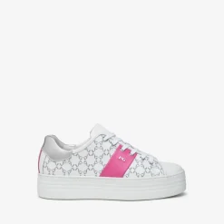 Sneakers Donna in Pelle Bianca