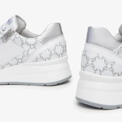 Sneakers Donna in Pelle Bianco