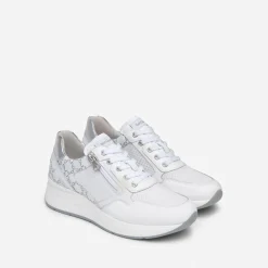 Sneakers Donna in Pelle Bianco