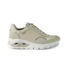 Sneakers Donna in Pelle Pesca con Fondo Ammortizzato