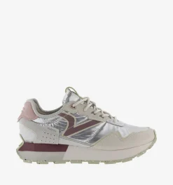 Sneakers Donna Plata Multicolor