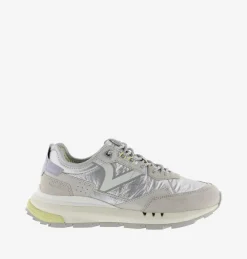 Sneakers Donna Wing Plata Multicolor