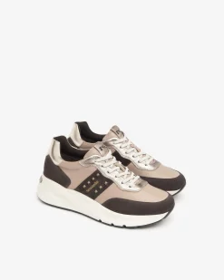 Sneakers Donna Zeppa Multicolor Ambra