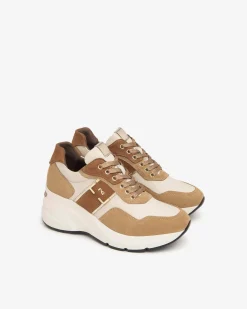 Sneakers Donna Zeppa Multicolor Ambra