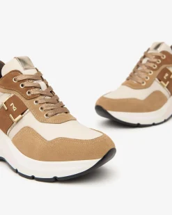 Sneakers Donna Zeppa Multicolor Ambra