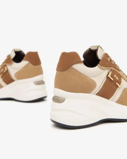 Sneakers Donna Zeppa Multicolor Ambra