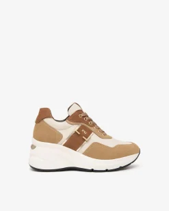 Sneakers Donna Zeppa Multicolor Ambra