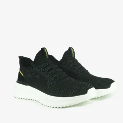 Sneakers Nera Slip On Uomo