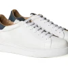 Sneakers Oversize Bassa Uomo Pelle Bianca