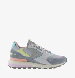 Sneakers Running Donna Multicolor Azul