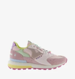 Sneakers Running Donna Multicolor Rosa