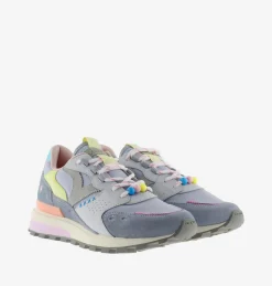 Sneakers Running Donna Multicolor Azul