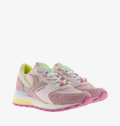 Sneakers Running Donna Multicolor Rosa