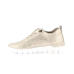 Sneakers Suer Leggera Donna Beige