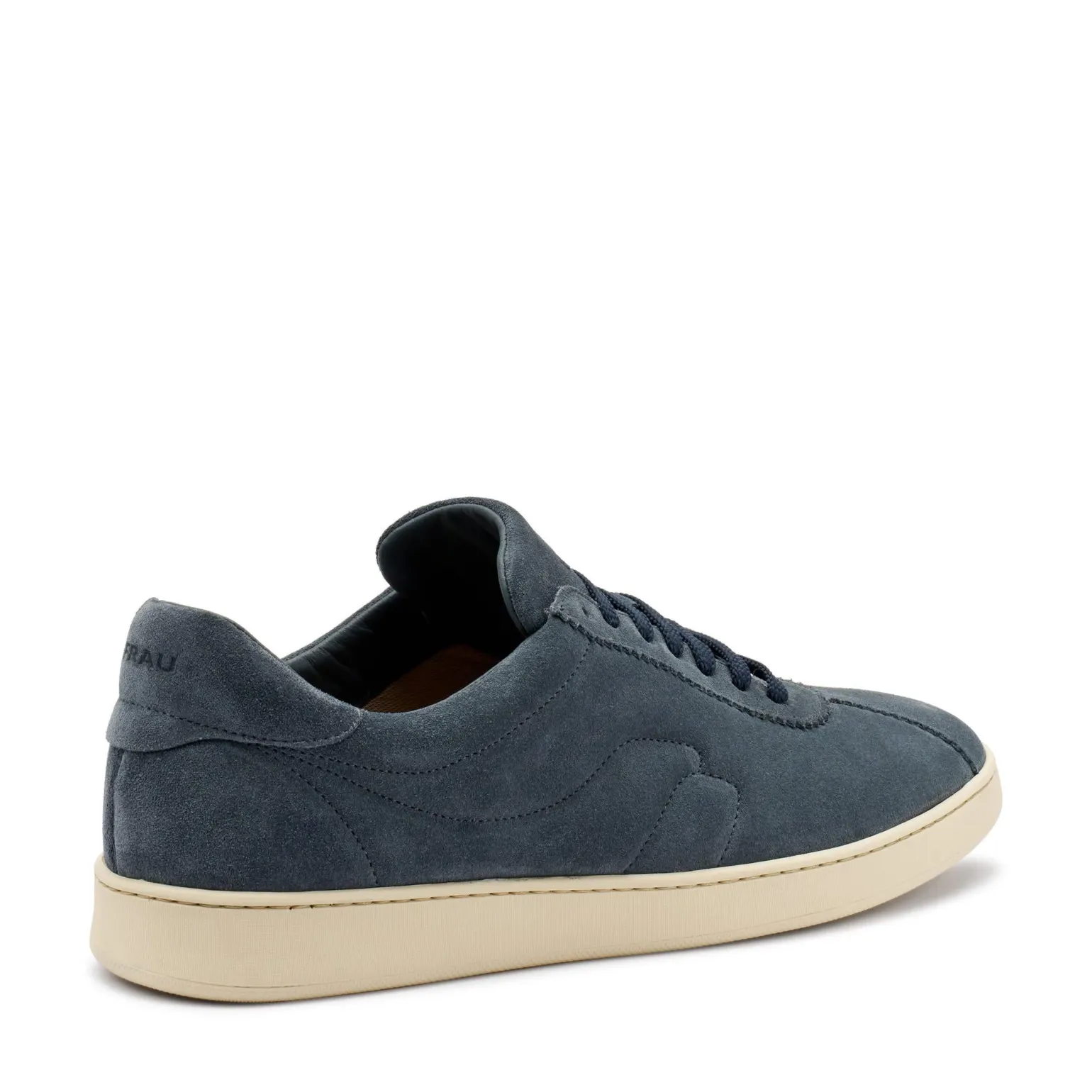 Sneakers Uomo Bassa in Camoscio Blu