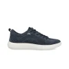 Sneakers Uomo Bassa in Tessuto Blu
