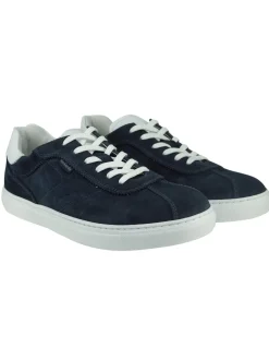 Sneakers Uomo in Camoscio Nero Giardini