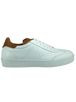 Sneakers Uomo in Pelle Bianca