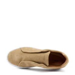 Sneakers Uomo Slipon in Camoscio Avena