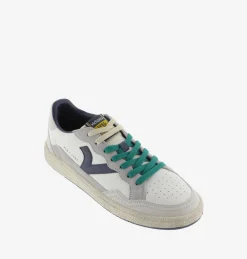 Sneakers Uomo Smash Bassa Bianca Marino