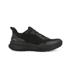 Sneakers Uomo Tessuto Nero