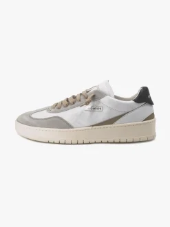 Sneakers Vintage Uomo in Pelle Bianca
