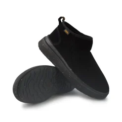 Stivaletti Bassi Imbottiti Camoscio Nero