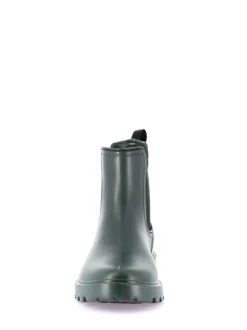 Stivaletti Beatles Pioggia Galosce Donna Gomma Nero
