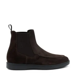 Stivaletti Beatles Uomo Camoscio Marrone
